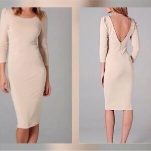 ALICE + OLIVIA Scoop Neck Midi Length Dress Size S